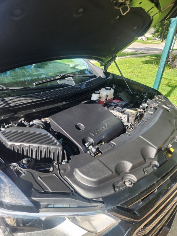 Chevy Traverse — Engine Before
